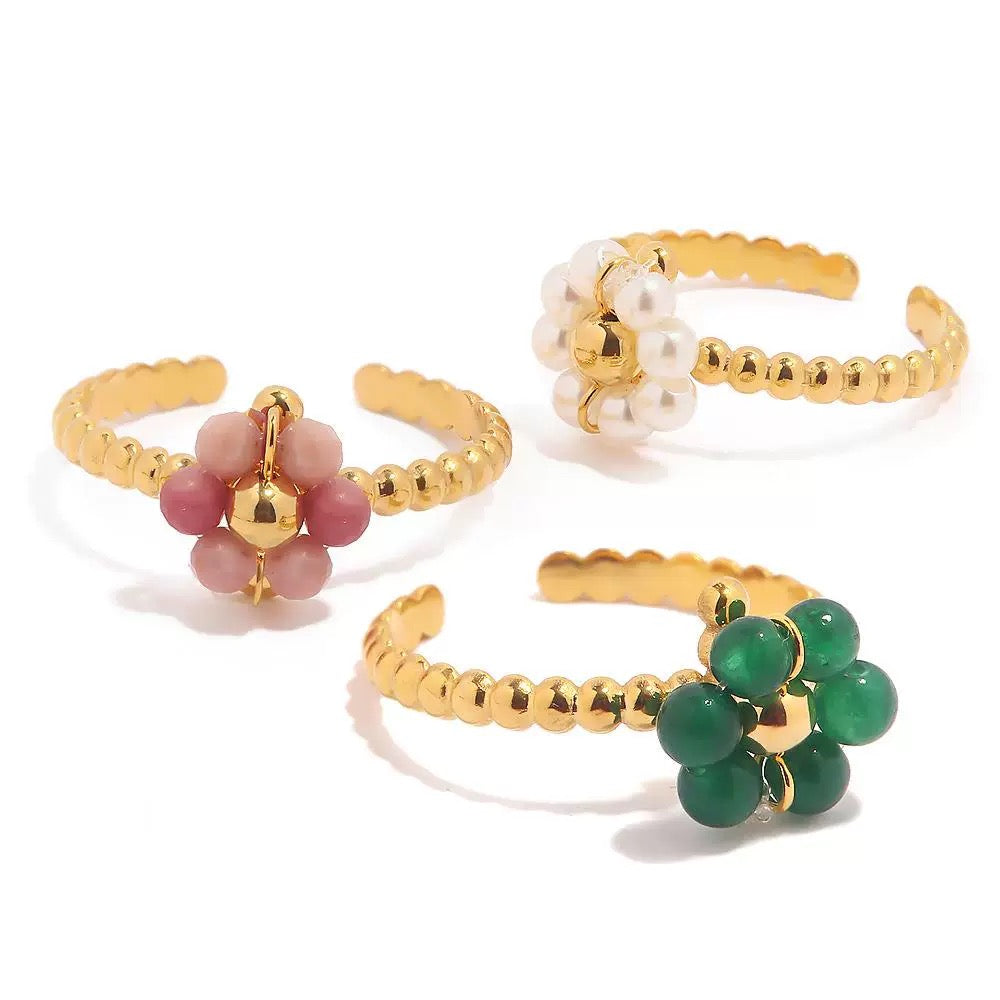 Aororawing Ring- Pomegranate