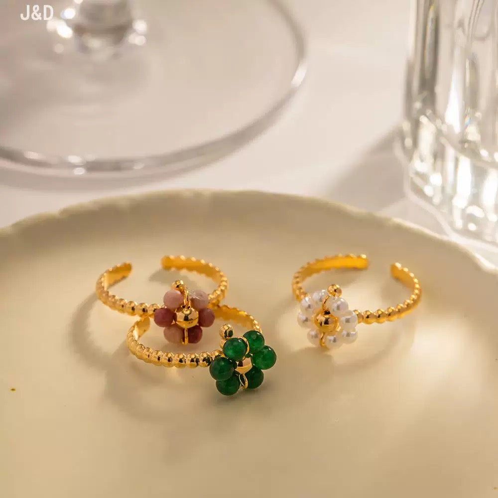 Aororawing Ring- Pomegranate