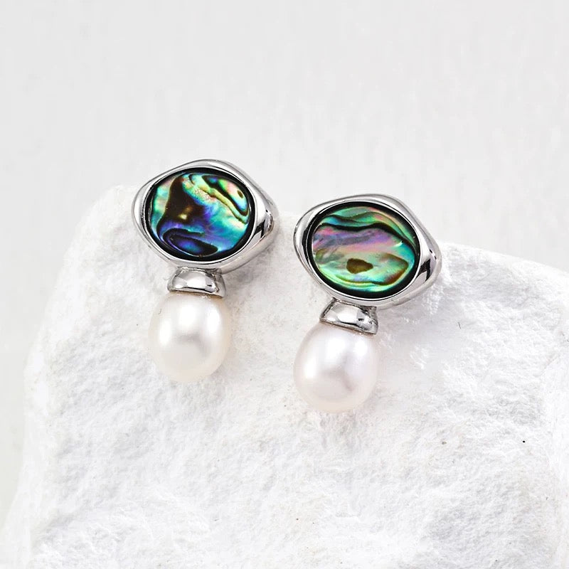 Aororawing Earring-Pearl