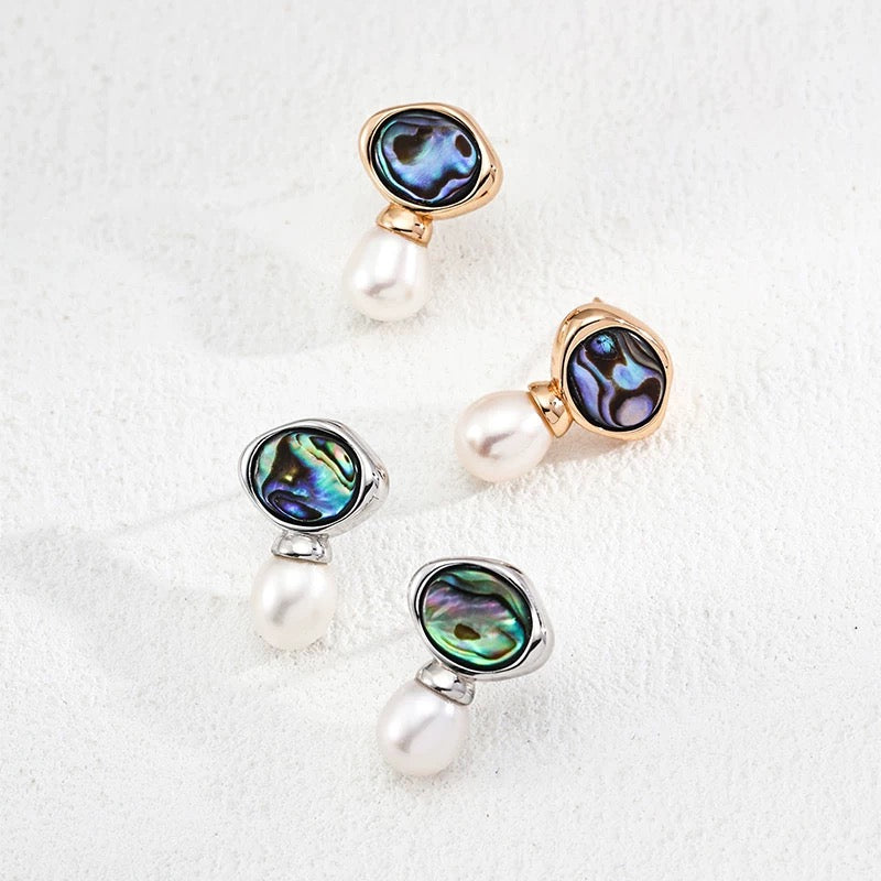 Aororawing Earring-Pearl