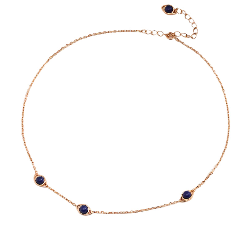Aororawing Necklace-Lapis lazul