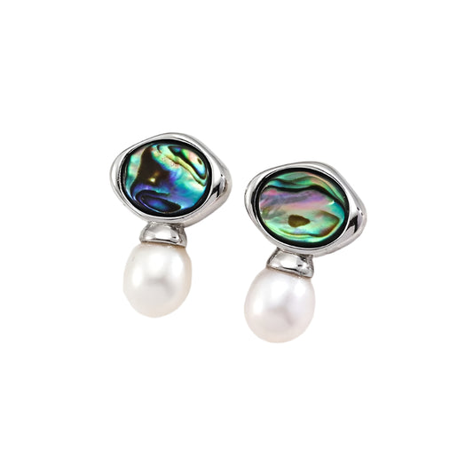 Aororawing Earrin-Pearl